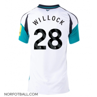 Billige Fotballdrakt Newcastle United Joe Willock #28 Replika Bortedrakt Dame 2024-25 Kortermet